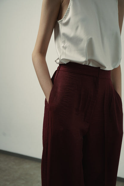 Gauri Pants - Maroon