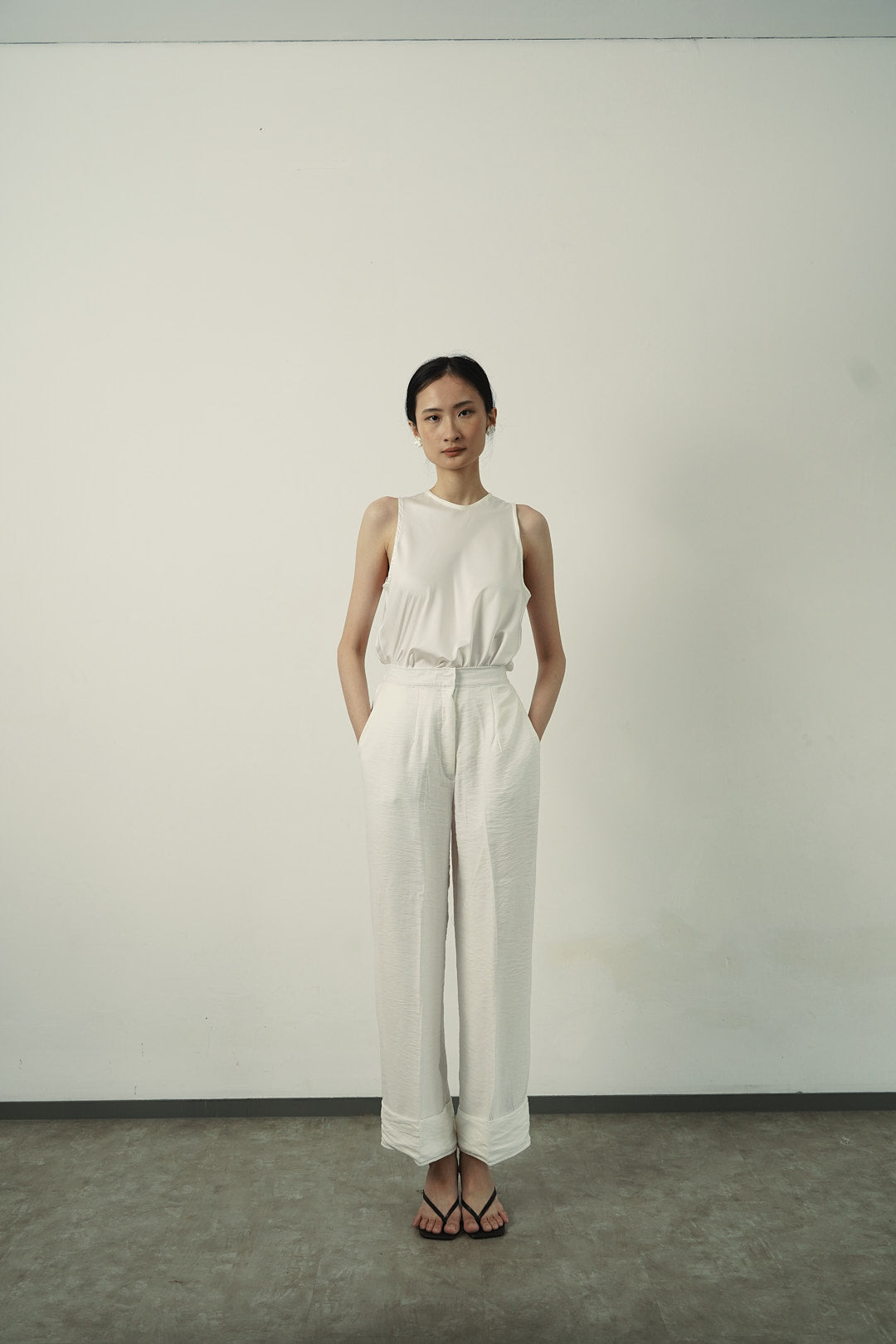 Gauri Pants - Broken White