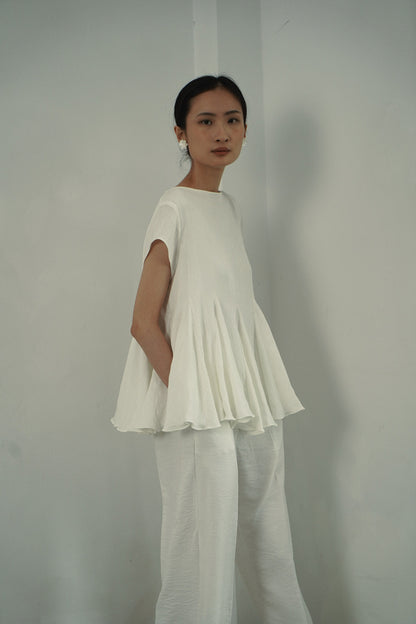 Gauri Top - Broken White