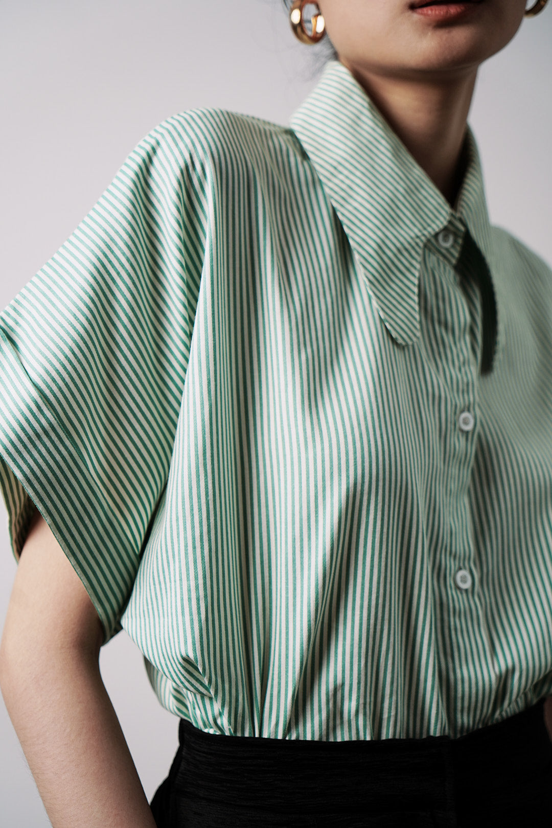 Flint Shirt - Mint Stripes