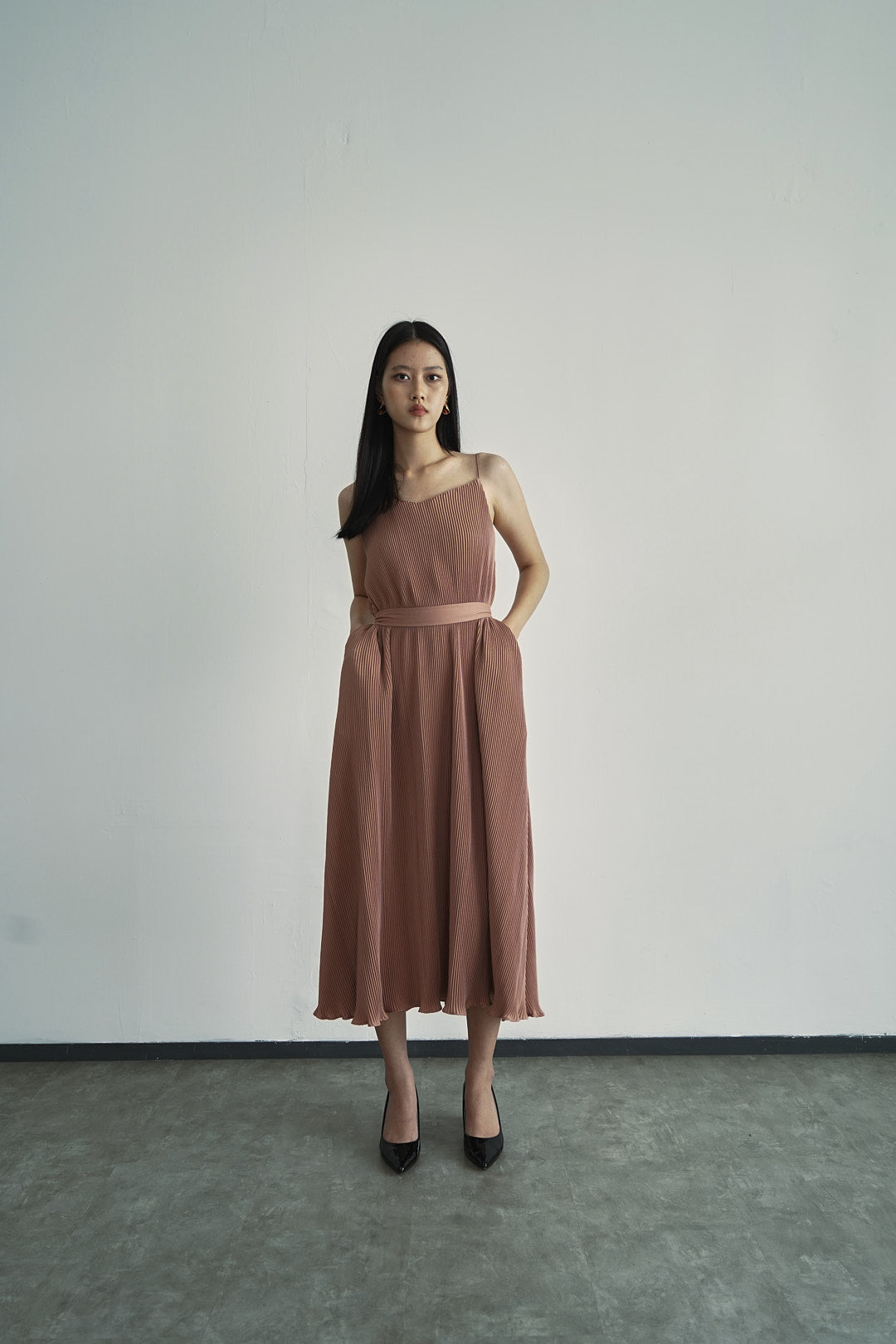 Anya Dress - Brown