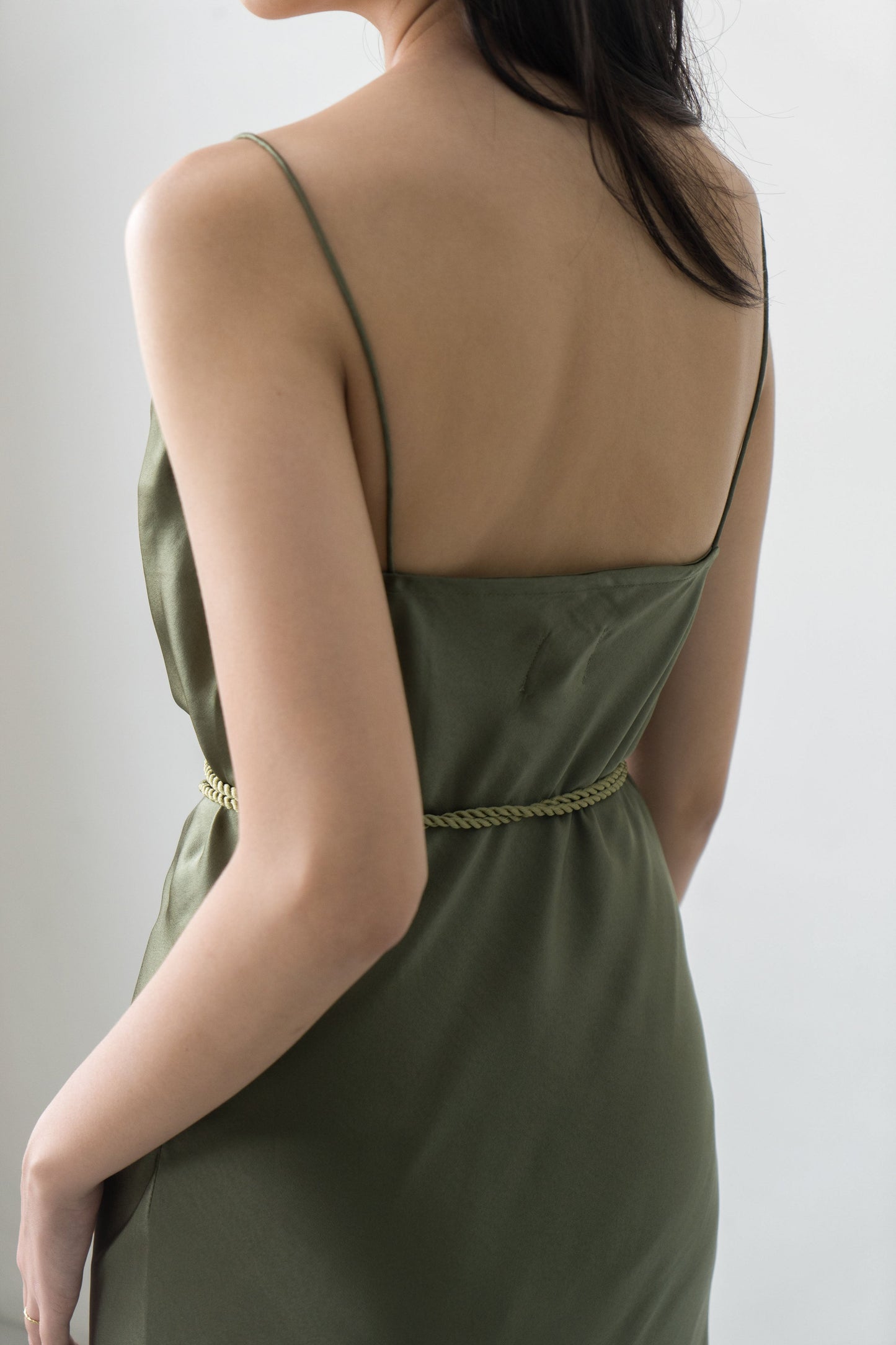 Scarlette Dress - Moss Green