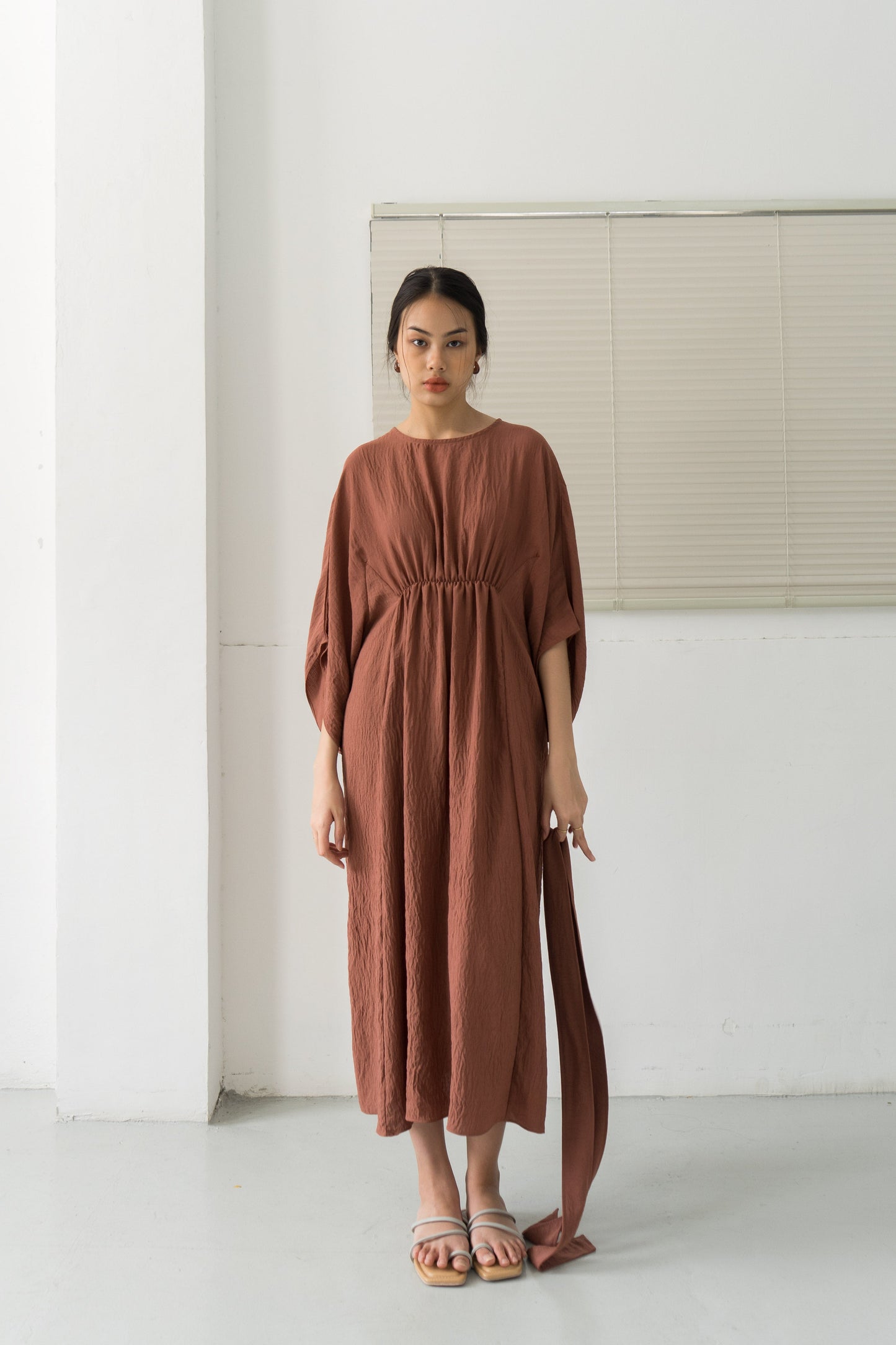 Alana Dress - Brown