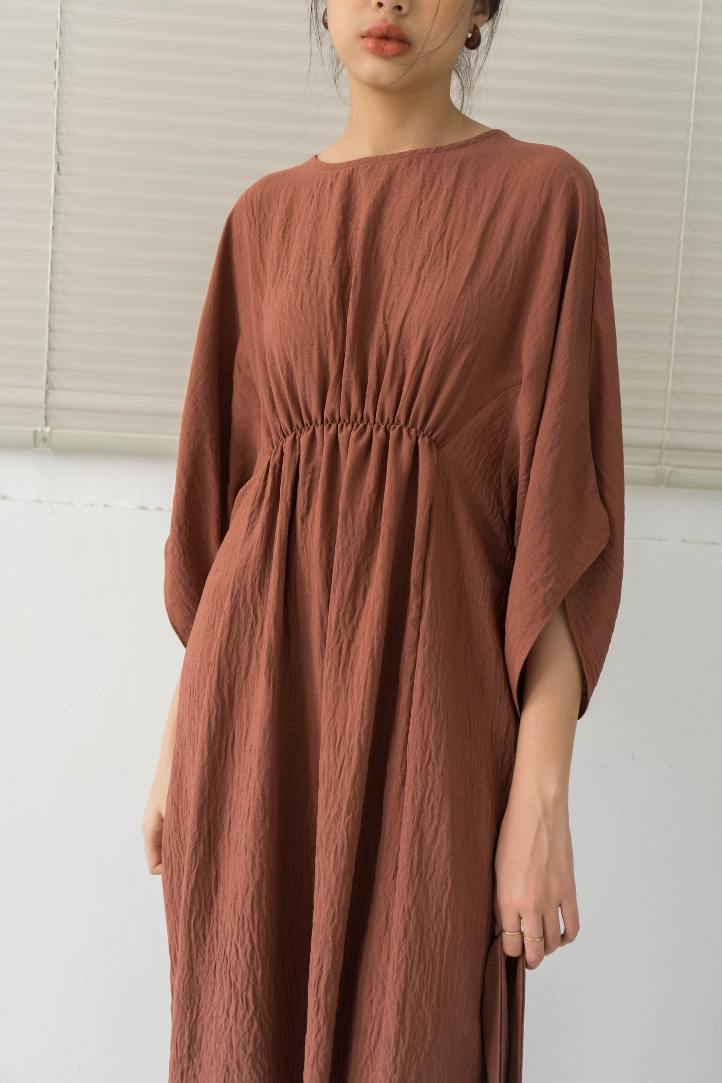 Alana Dress - Brown