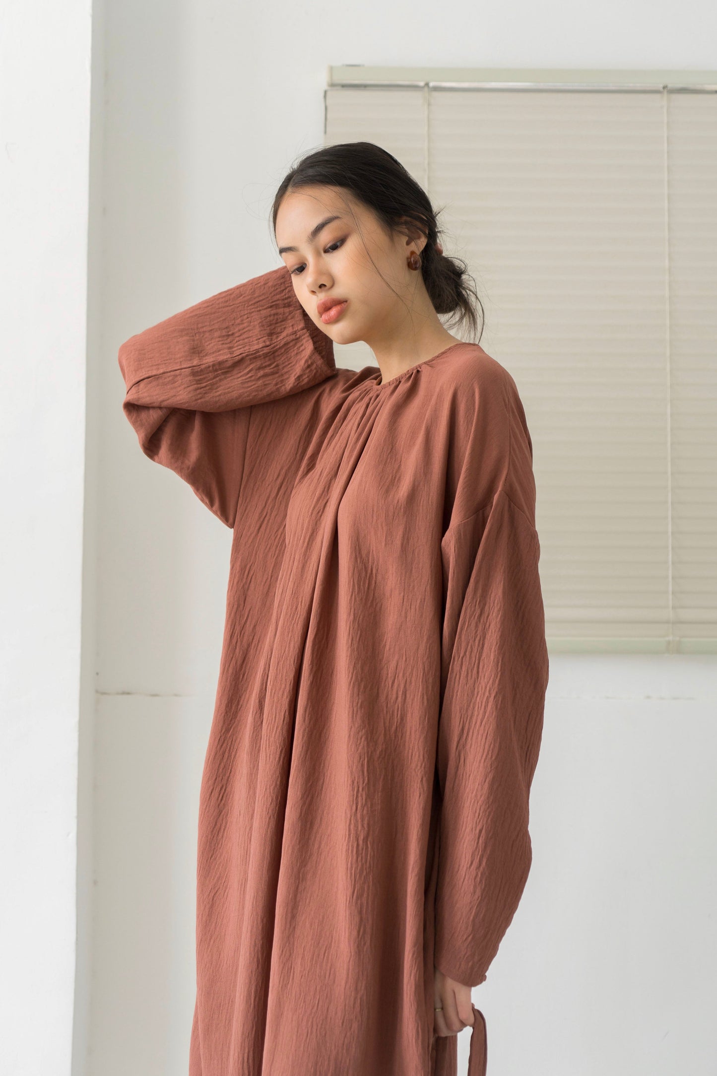 Ola Dress - Brown