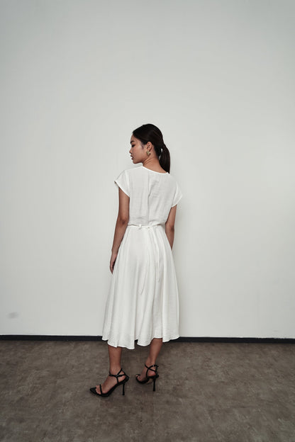 Rae Dress - Broken White