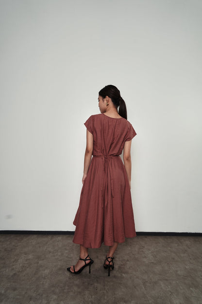 Rae Dress - Brown