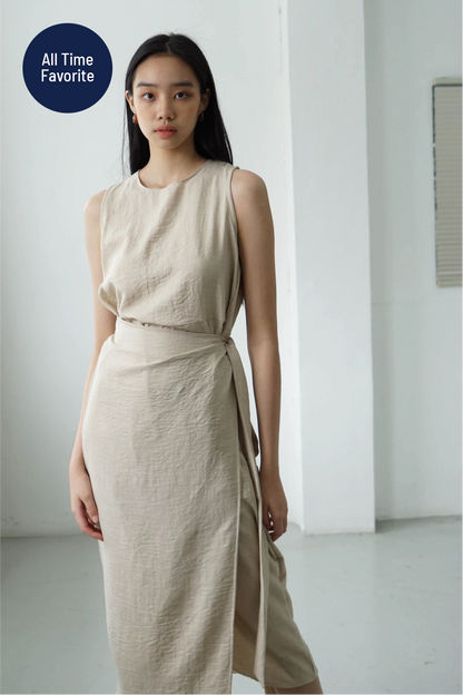 Babba Dress - Beige