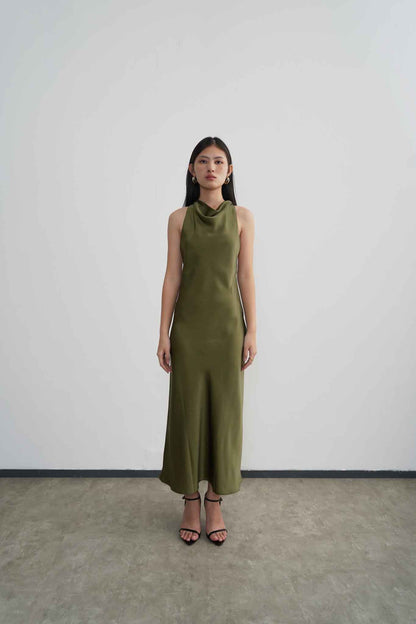 Ila Dress - Moss Green