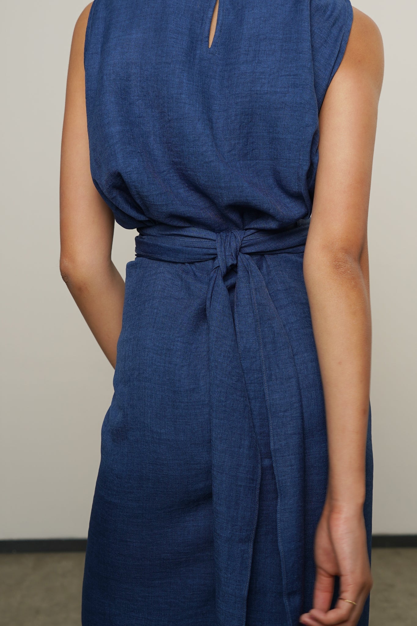 Eleya Dress - Navy