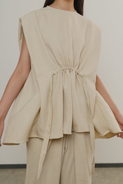 Malvi Top - Beige