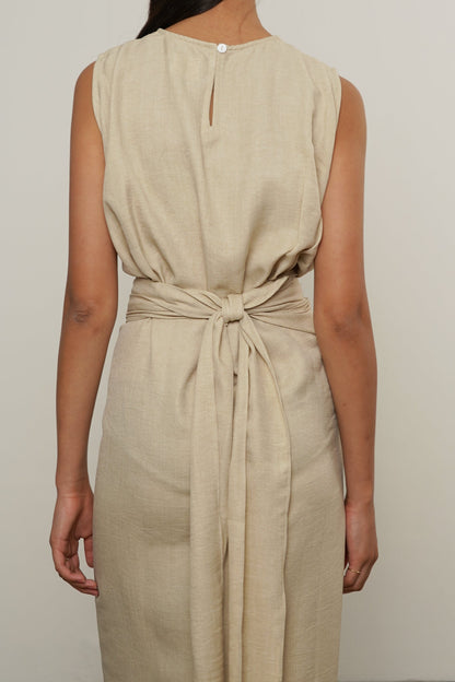 Eleya Dress - Beige