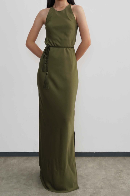 Gian Dress - Moss Green