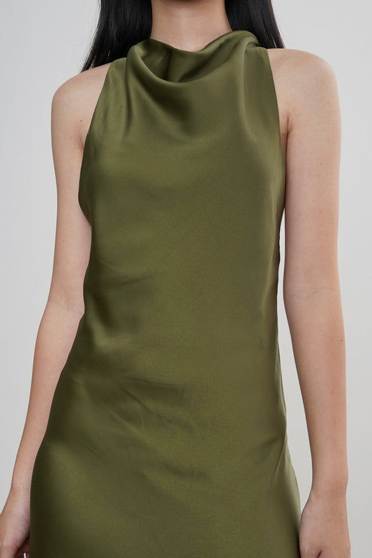 Ila Dress - Moss Green