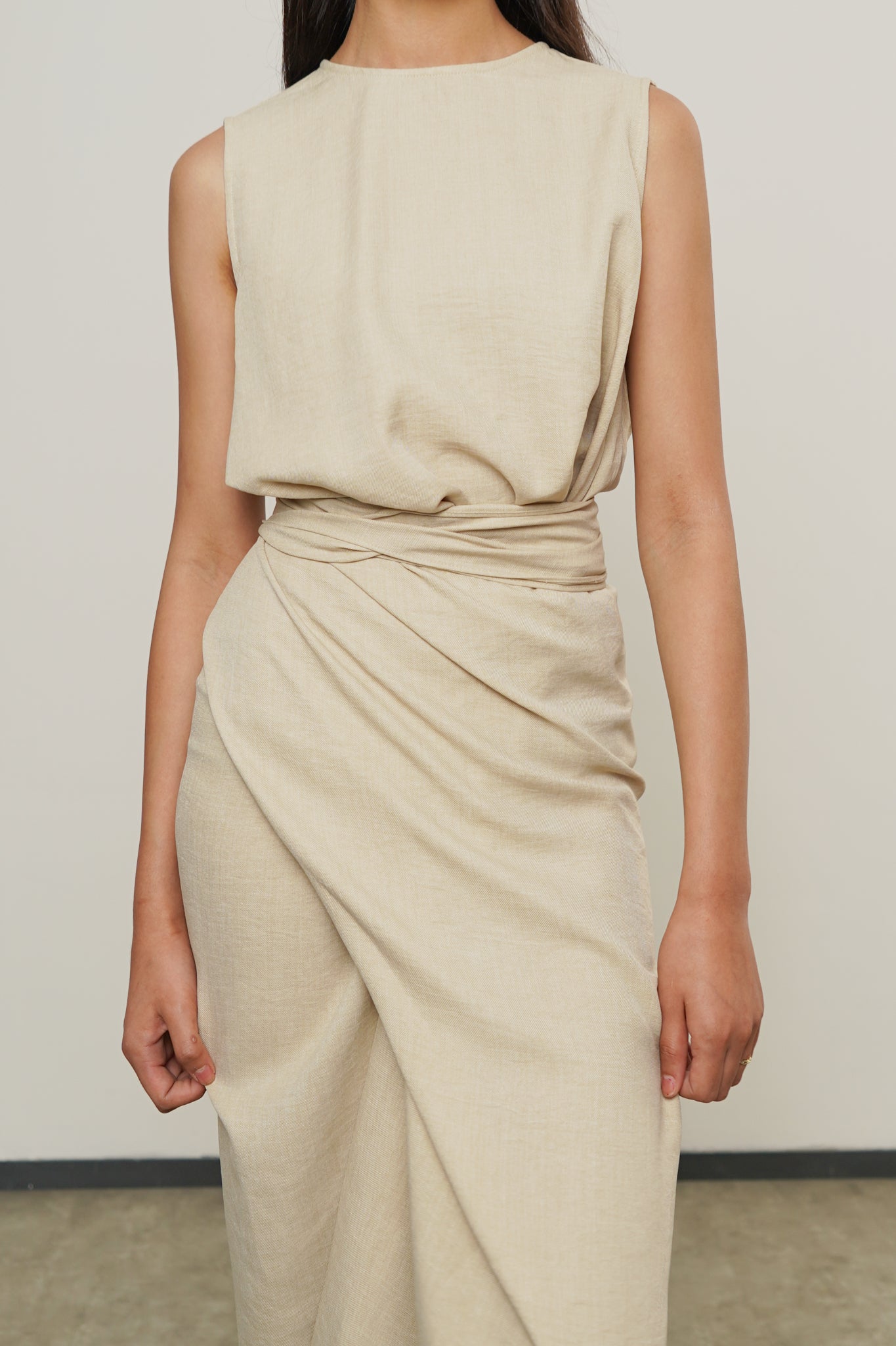 Eleya Dress - Beige