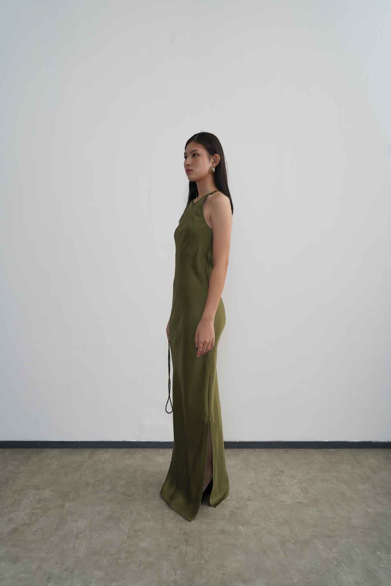 Gian Dress - Moss Green