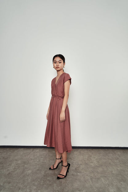 Rae Dress - Brown