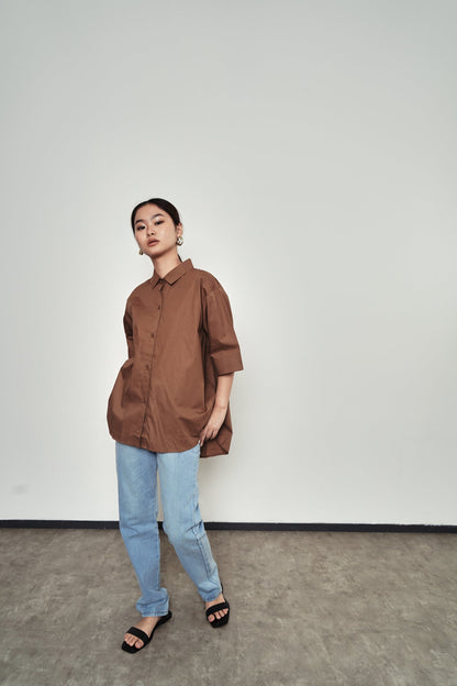 Blouse 101 - Brown