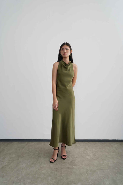 Ila Dress - Moss Green