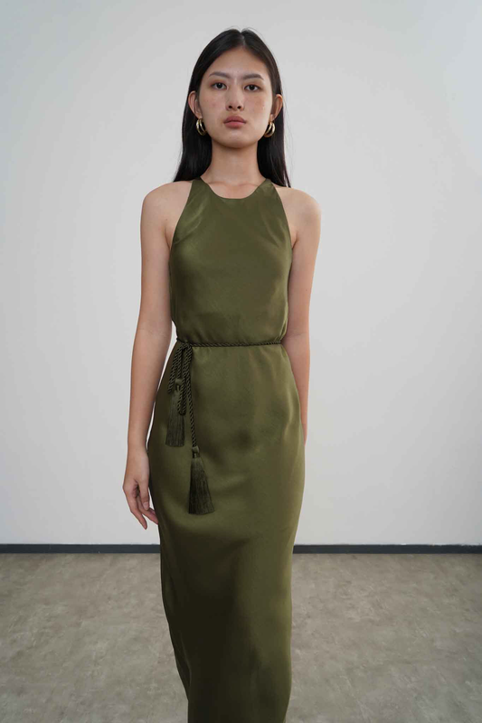 Gian Dress - Moss Green