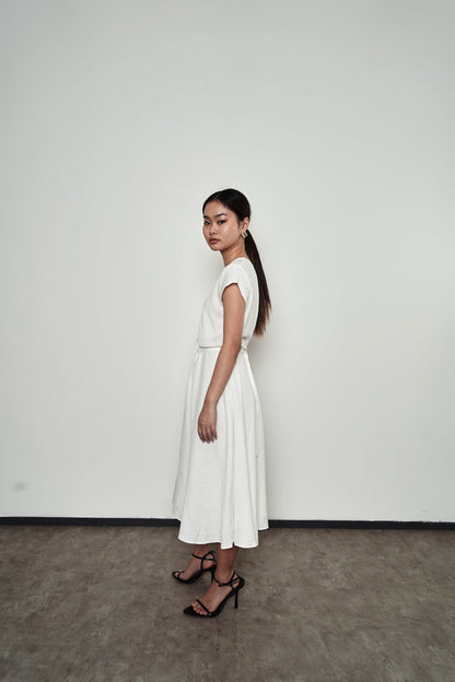 Rae Dress - Broken White